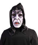 Hooded Zombie Ghoul Mask Rubber Masks Male 1