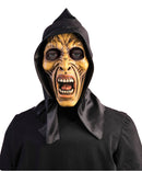 Hooded Zombie Mask Rubber Masks Male 1