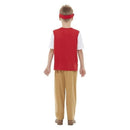 Horrible Histories Pirate Crew Costume Child Red 2