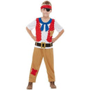 Horrible Histories Pirate Crew Costume Child Red 1