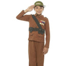 Horrible Histories Soldier Costume Kids Brown 1