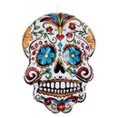 Inflatable Day Of The Dead Hanging Skull White 100cm Accessory 1
