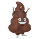 Inflatable Poop Costume Adult Brown 1