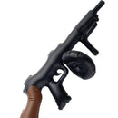 Inflatable Tommy Gun Adult Black 75cm Costume Accessory 1