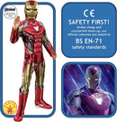 Iron Man Costume Avengers Endgame Deluxe Boys 5