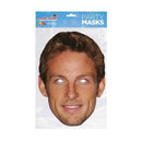 Jenson Button Celebrity Face Mask 1
