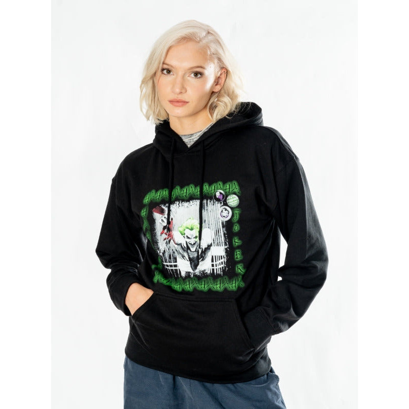 Joker Black Adult Anime Keys Hoodie DC_1