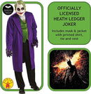Joker Costume Batman The Dark Knight Heath Ledger Suit 2