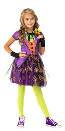 Joker Girls Costume DC Batman Villan Deluxe 1