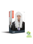 Judge Wig White Courtroom Hairpiece 3