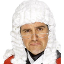 Judges White Wig with Ringlets Costume Hair 2