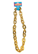Jumbo Gold Chain Bling Costume Accessory 1