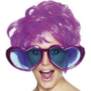 Jumbo Heart Shaped Specs Adult Assorted 1