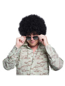 Jumbo Pop Wig Black Curly Disco Hair 2