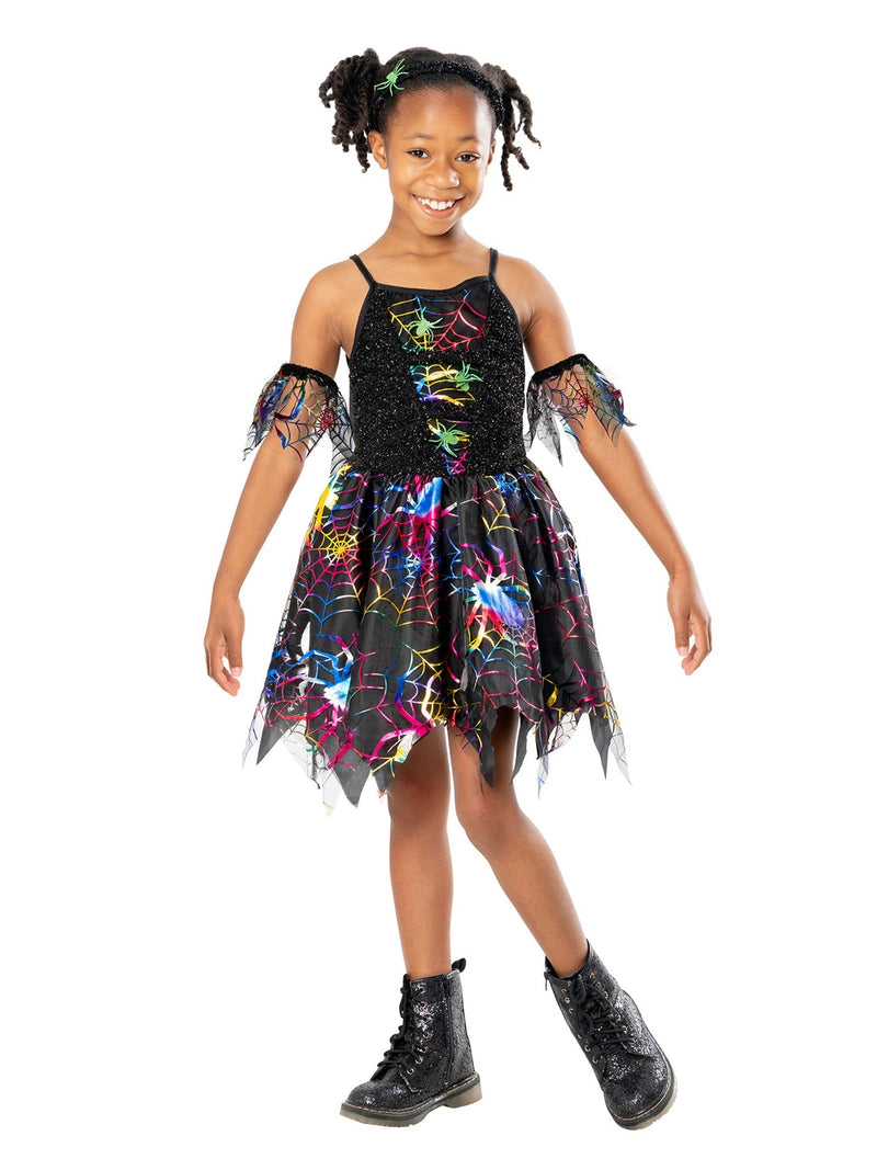 Kids Sparkle Spider Costume_1