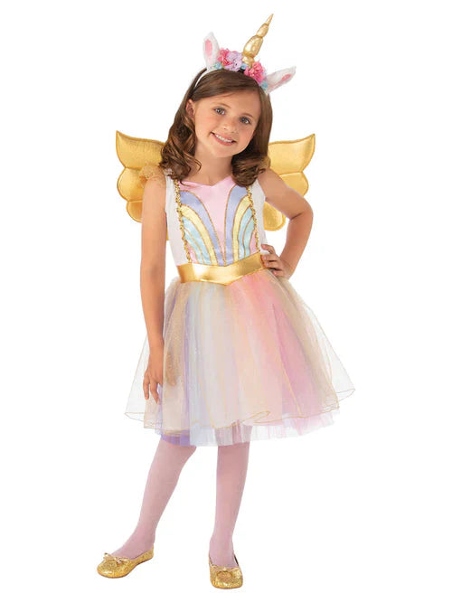 Kids Sparkling Unicorn Costume_1