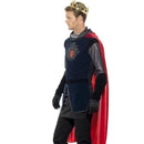 King Arthur Deluxe Costume Adult Knight Blue 3