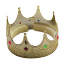 King Crown Plastic Gold with Jewels 1