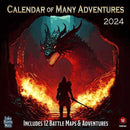 Calendar of Many Adventures 2024 1