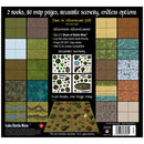 The Terrain Set Set of 2 Battle Map Books with Scenery Stickers Roleplaying Game by Loke Battlemats 2