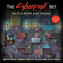 Books of Battle Mats & Tokens: The Cyberpunk Set 1