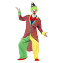Circus Clown Costume Jacket Trousers Mock Shirt Bow Tie Shoe Covers 1