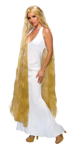 Lady Godiva 60 Inch Long Blonde Wig
