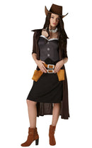 Lady Gunslinger Costume Wild West Halloween 3