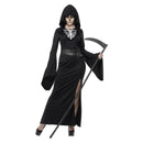 Lady Reaper Costume Black Adult_1