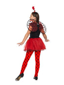 Ladybird Kit Child Black Red Tutu Wings Headband 3