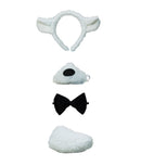 Lamb Costume Set with Sound Instant Disguise 1