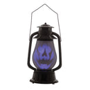Lantern with Light and Sound Halloween Spooky Decor Purple Pumpkin 1