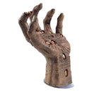 Latex Rotting Zombie Hand Prop Natural Suction Attachment 21x10cm / 8x4in 2