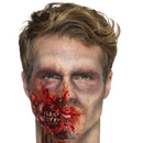 Latex Zombie Jaw Prosthetic Adult Red 1