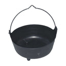 Lifesize Witchs Cauldron Adult Black PVC 2