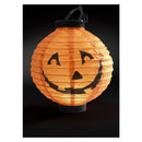Light Up Led Paper Pumpkin Lantern Adult Orange 2