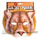 Lion Face Mask Realistic Fur Simba Costume Accessory 2