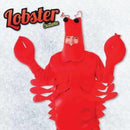Lobster Costume with Claws Adult Red Funny Jumpsuit 3