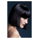 Lola Bob Blunt Wig Fever Adult Black 12" Long 2