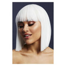 Lola Bob Blunt Wig Fever Adult White 12" Long 1