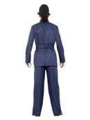 London Bobby British Cop Costume Adult Blue 4