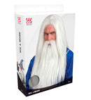 Wizard Wig With Maxi Beard & Moustache In Box