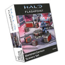 Banished Garrison Scenery Set Halo Flashpoint Board Game by Mantic 1