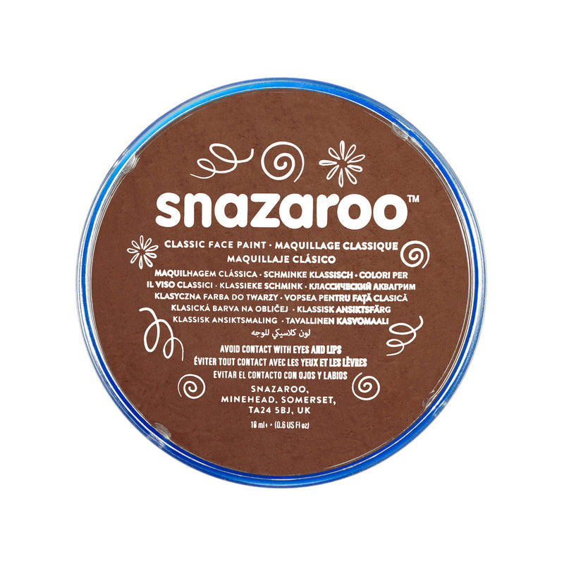 Snazaroo Tub Light Brown_1 MU071