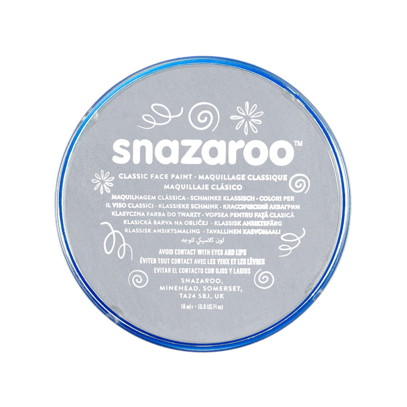 Snazaroo 18ml Tub Light Grey Make Up Unisex_1 MU156
