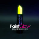Womens UV Lipstick Neon Yellow Make Up Female Halloween Costume_1 MU276