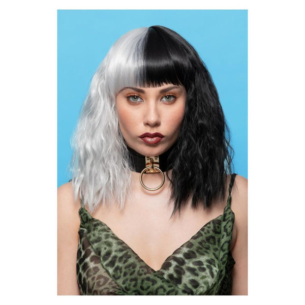 Manic Panic® Dark Side Of The Moon Trash Goddess Adult Black White Costume Make Up Manic Panic® Dark Side Of The Moon Trash Goddess Adult Black White Costume Make Up