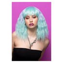 Manic Panic® Lavender Mist Trash Goddess Wig Adult Green Purple_1