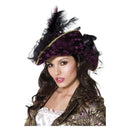 Marauding Pirate Hat Fever Adult Purple 3