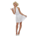 Marilyn Monroe Fever Costume White Bodysuit Skirt 1
